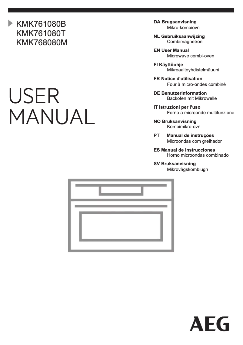 Imagen de la primera página del manual del dispositivo KMK761080T