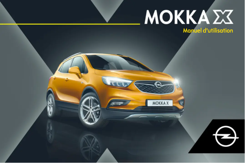 Page 1 de la notice Manuel utilisateur Opel Mokka X (2019)