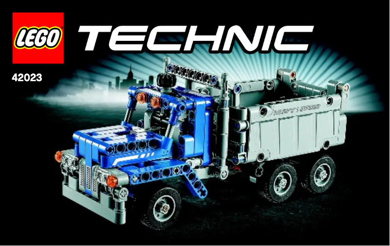 Page n°1 - Manuel utilisateur Lego Technic 42023