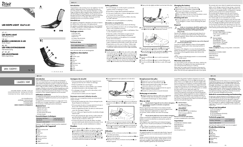 Image de la première page du manuel de l'appareil IAN 100991