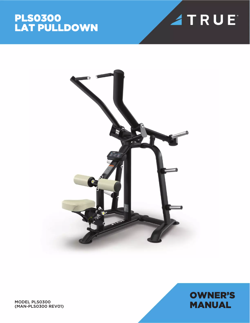 Page 1 de la notice Manuel utilisateur True PLS0300