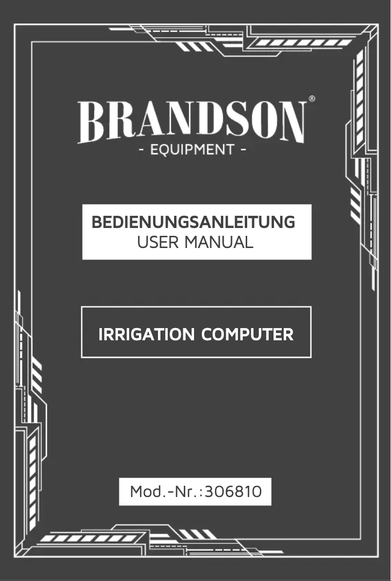 Page 1 de la notice Manuel utilisateur Brandson 306810