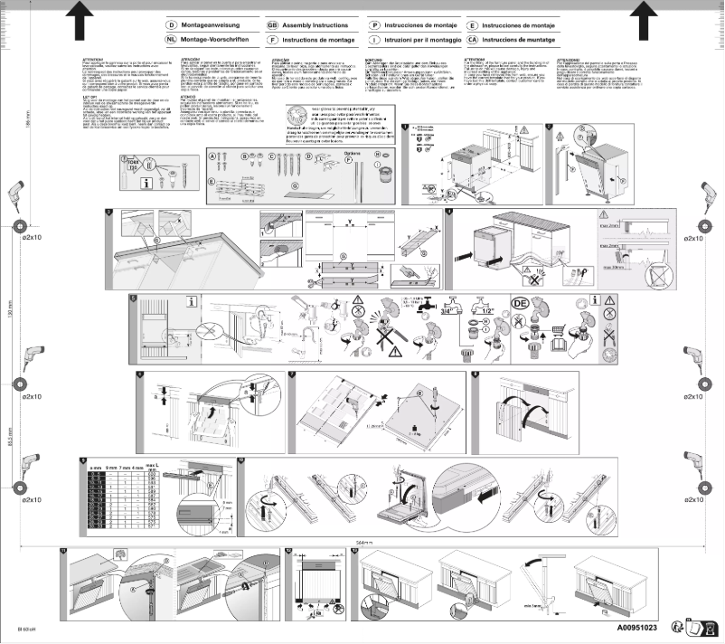 Page 1 de la notice Guide d'installation Electrolux FDSN662X2