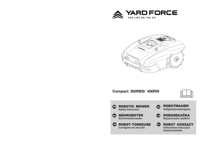 Page 1 de la notice Manuel utilisateur Yard Force Compact 300RBS