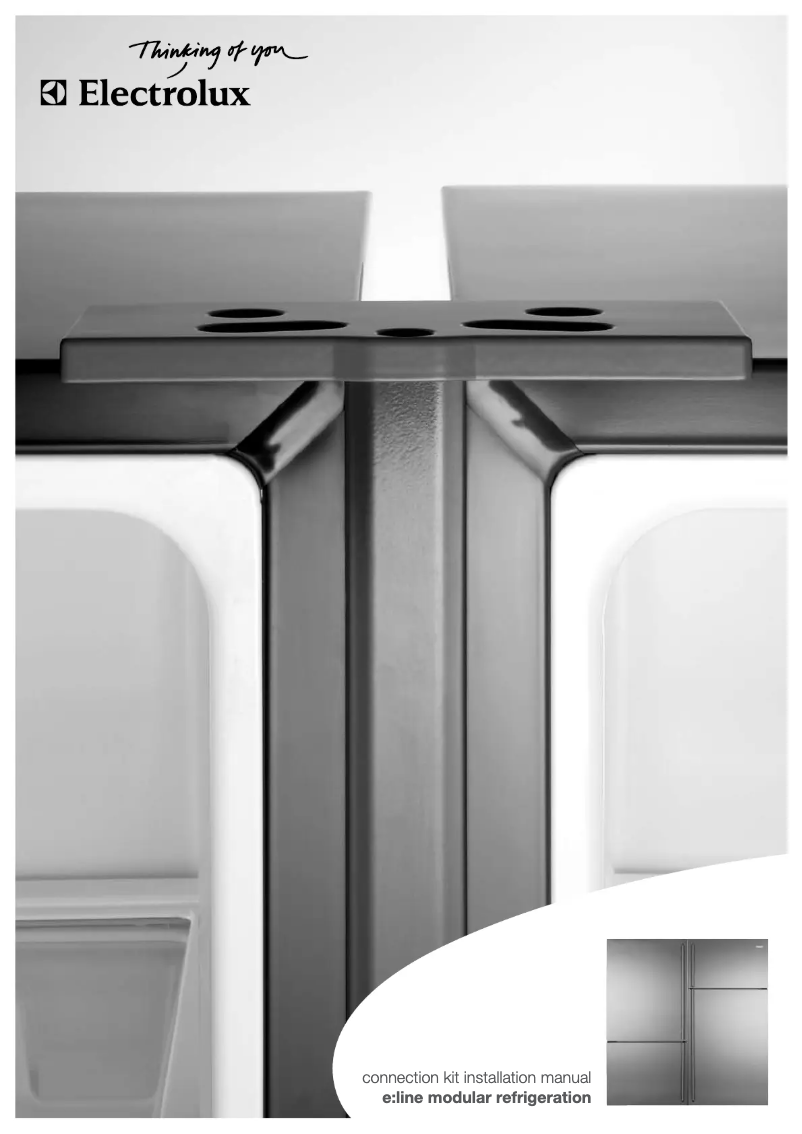 Page 1 de la notice Guide d'installation Electrolux ETM4407