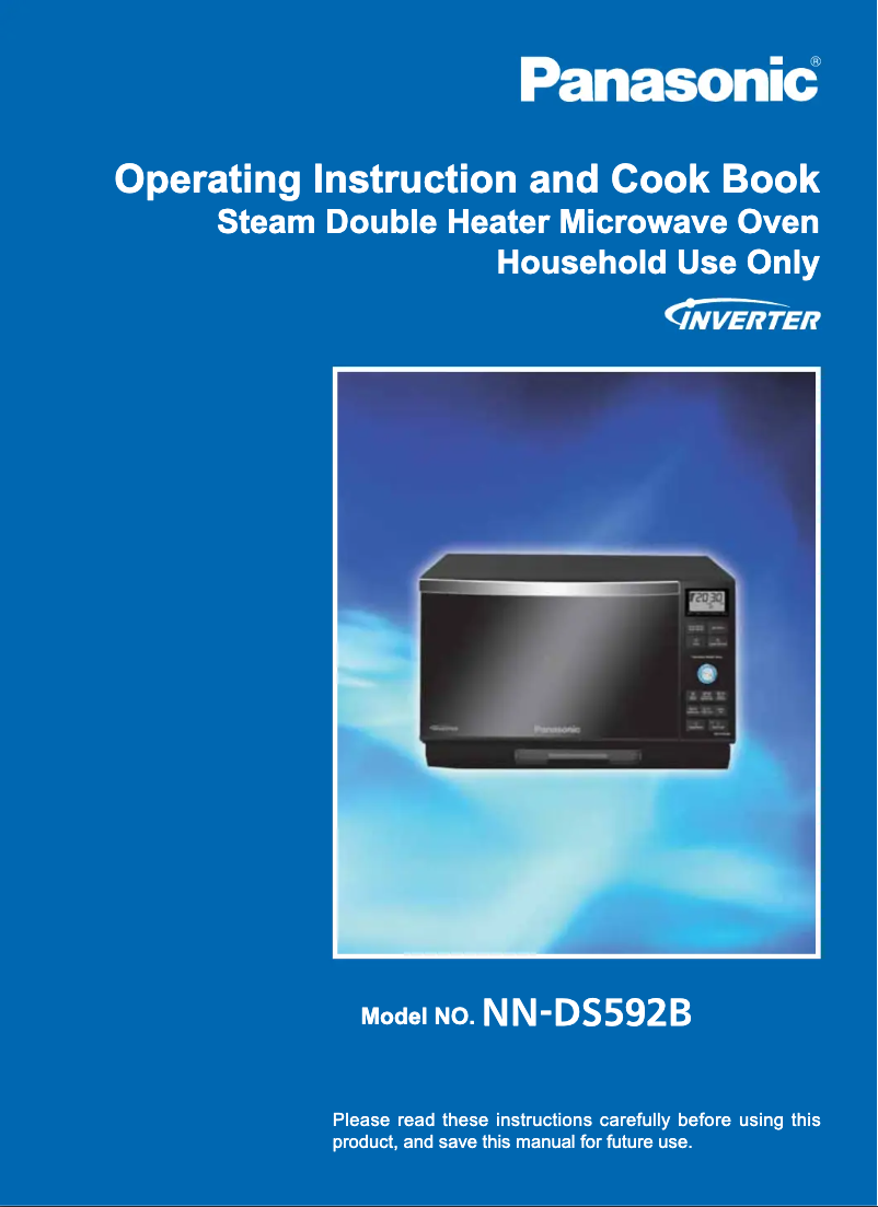 Page n°1 - Manuel utilisateur Panasonic NN-DS592B