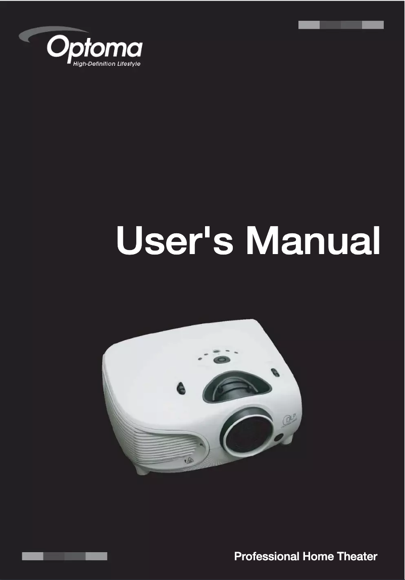 Image de la première page du manuel de l'appareil HD7100