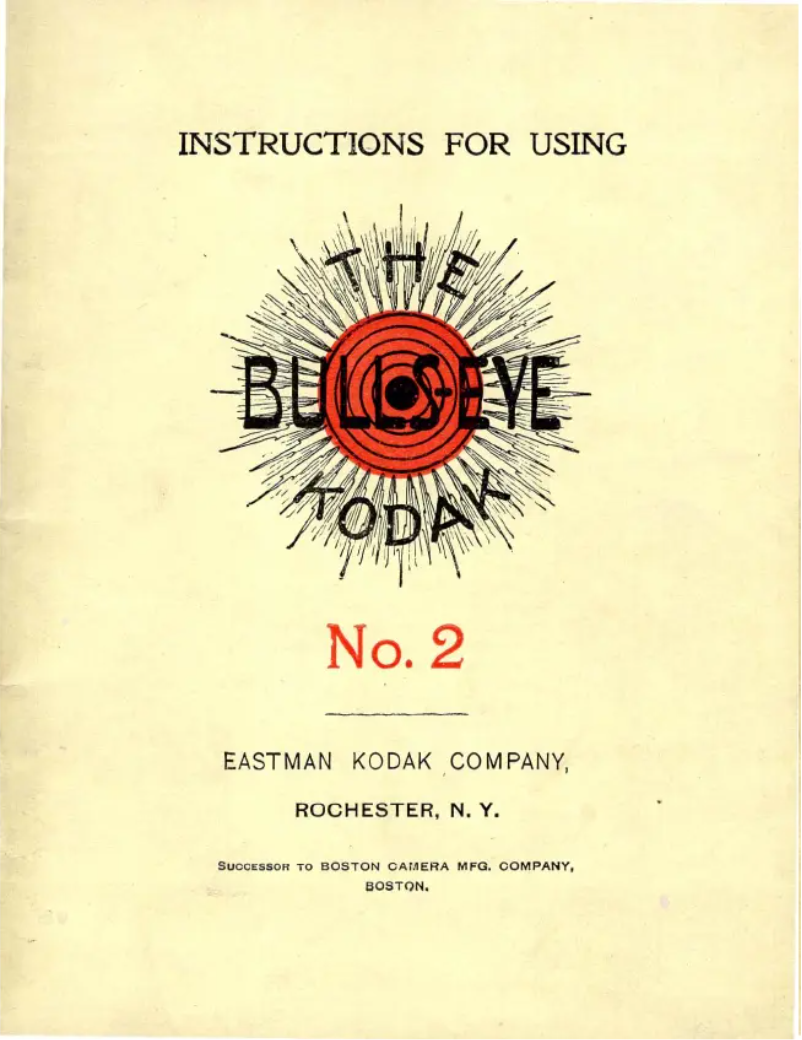 Imagen de la primera página del manual del dispositivo No. 2 Bulls-Eye