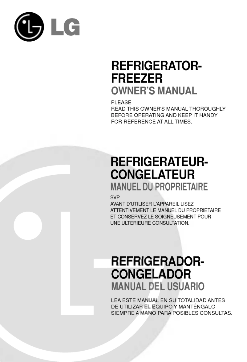 Page n°1 - Manuel utilisateur LG GR-R652JLQ