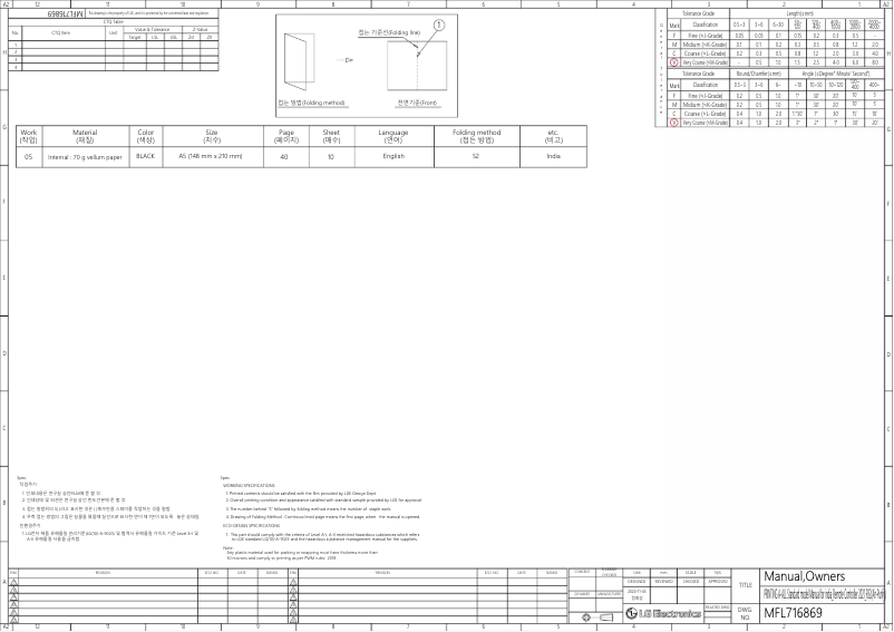 Página 1 del manual Manual de usuario LG MSNQ12APYE