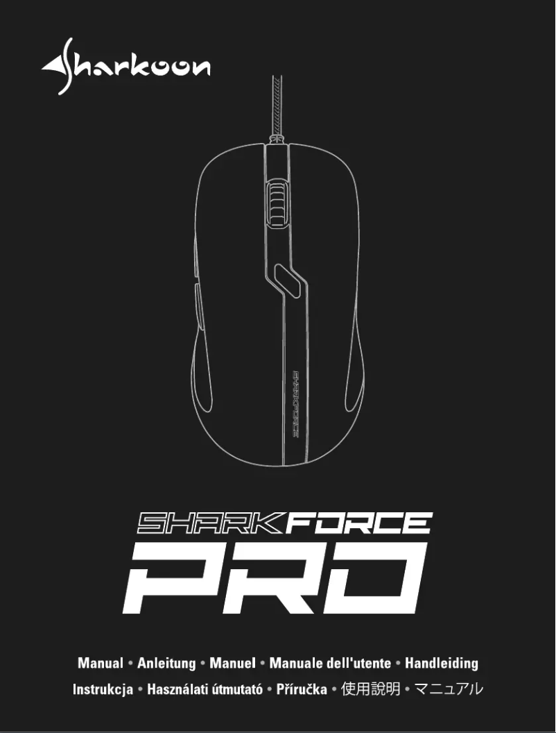 Image de la première page du manuel de l'appareil Shark Force Pro