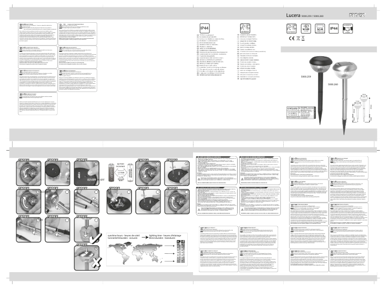 Image de la première page du manuel de l'appareil 10.009.99
