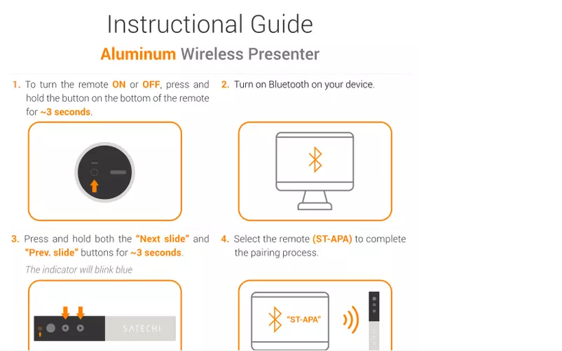 Page 1 de la notice Manuel utilisateur Satechi ST-APAG