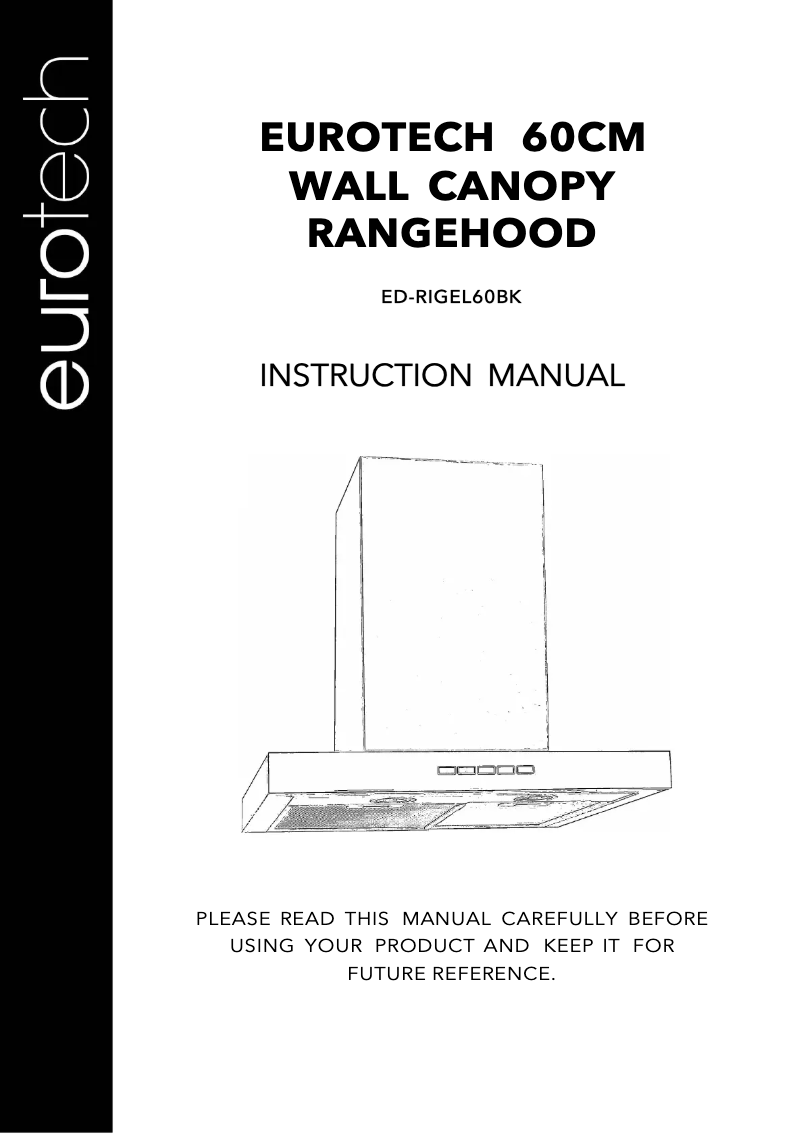 Page 1 de la notice Manuel utilisateur Eurotech ED-RIGEL60BK