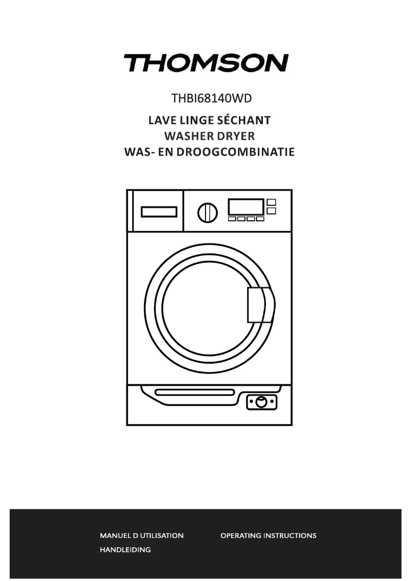 Page n°1 - Manuel utilisateur Thomson TH BI 68140 WD