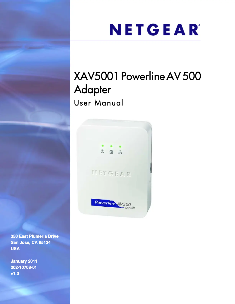 Image de la première page du manuel de l'appareil XAVB5001