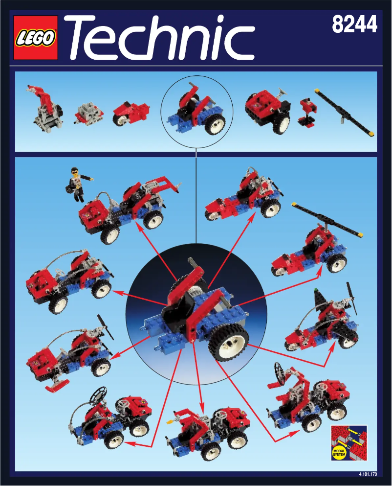 Image de la première page du manuel de l'appareil Technic 8244