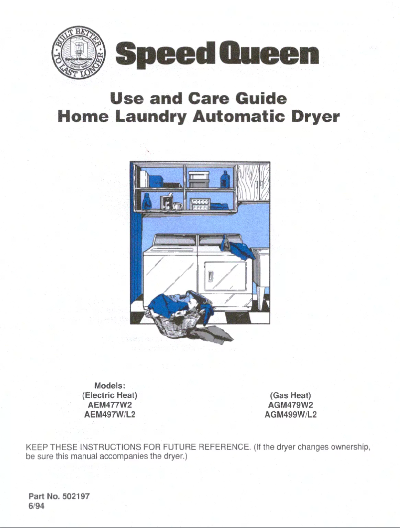 Image de la première page du manuel de l'appareil AGM499L2