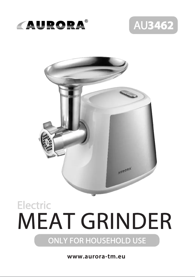 Image de la première page du manuel de l'appareil AU3462