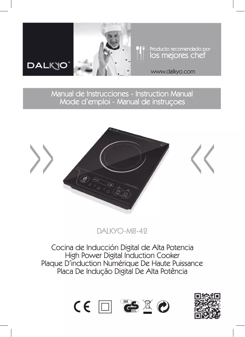 Page 1 de la notice Manuel utilisateur Dalkyo MB-42