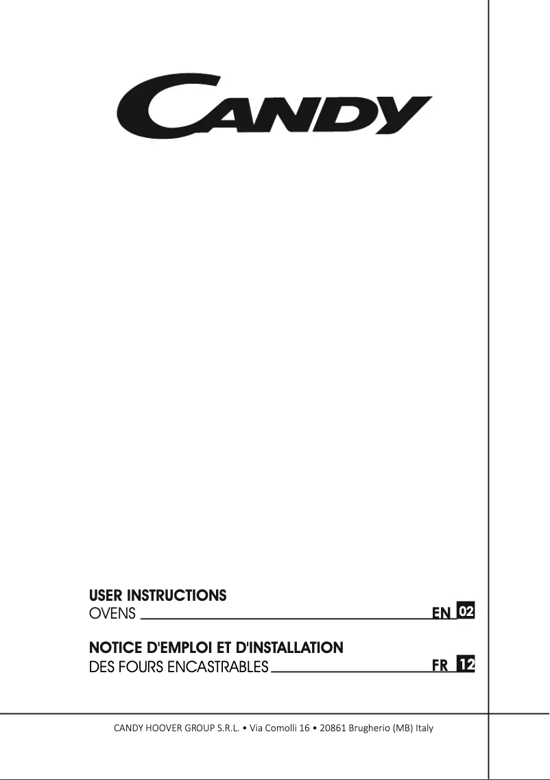 Image de la première page du manuel de l'appareil FCS242X/E