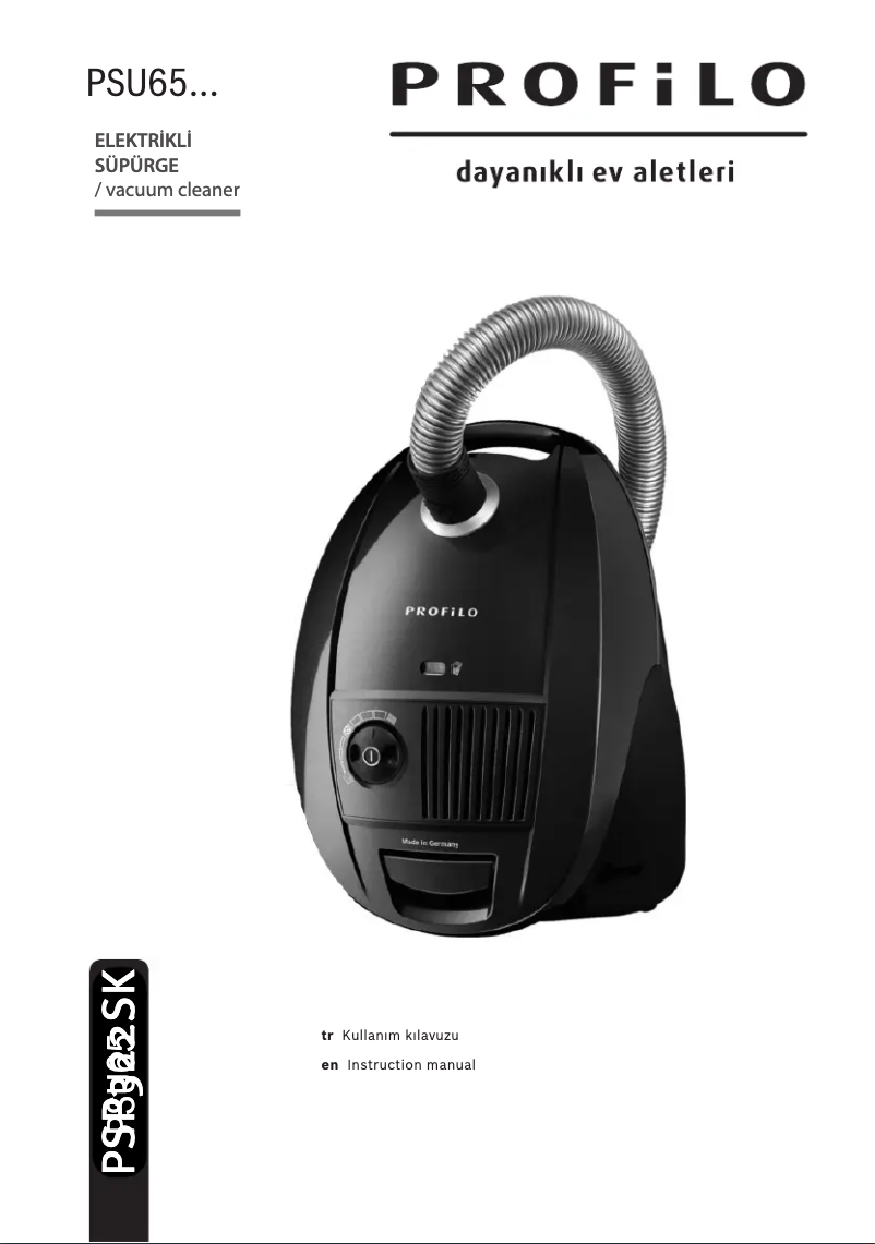 Page 1 de la notice Manuel utilisateur Profilo PSU65A230