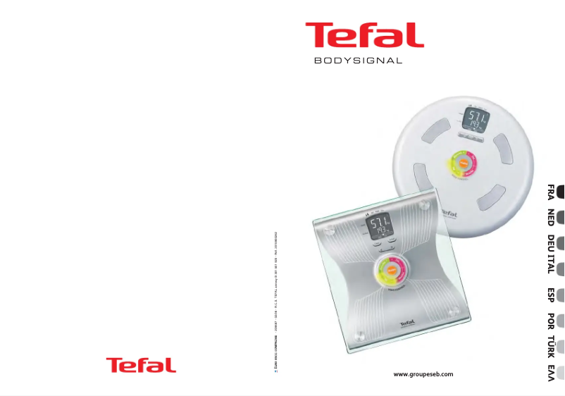 Page n°1 - Manuel utilisateur Tefal BodySignal BM3021