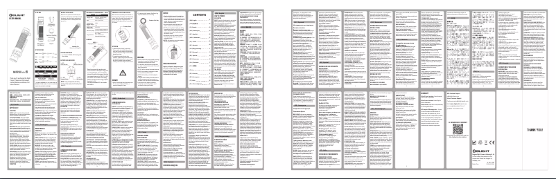 Page n°1 - Manuel utilisateur Olight Warrior Mini 2