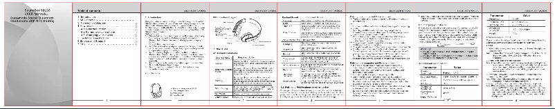Image de la première page du manuel de l'appareil SB235