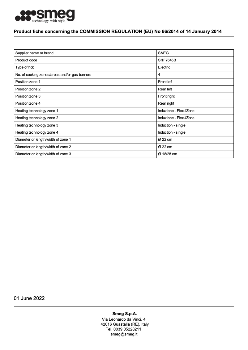 Image de la première page du manuel de l'appareil SI1F7645B