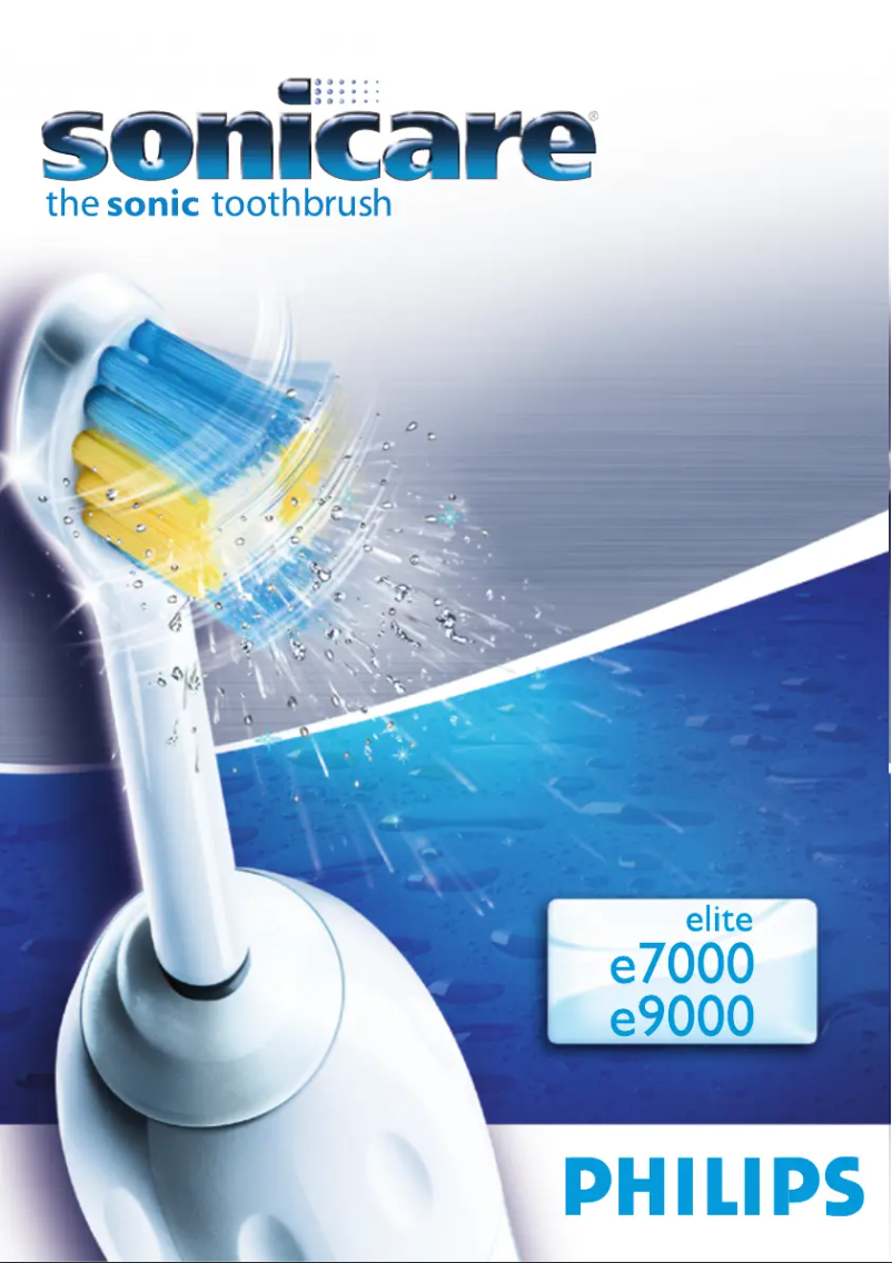 Page 1 de la notice Manuel utilisateur Philips Sonicare HX7361