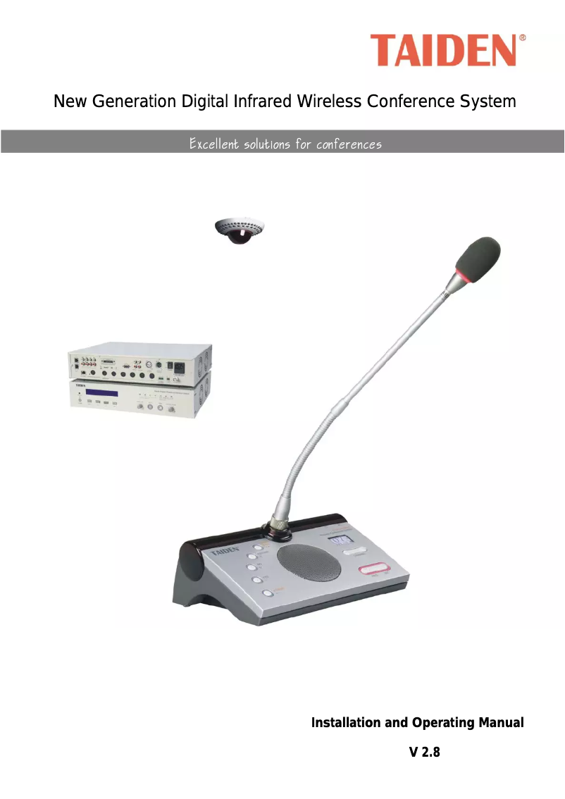 Page n°1 - Manuel utilisateur TAIDEN HCS-5300CE_S/80