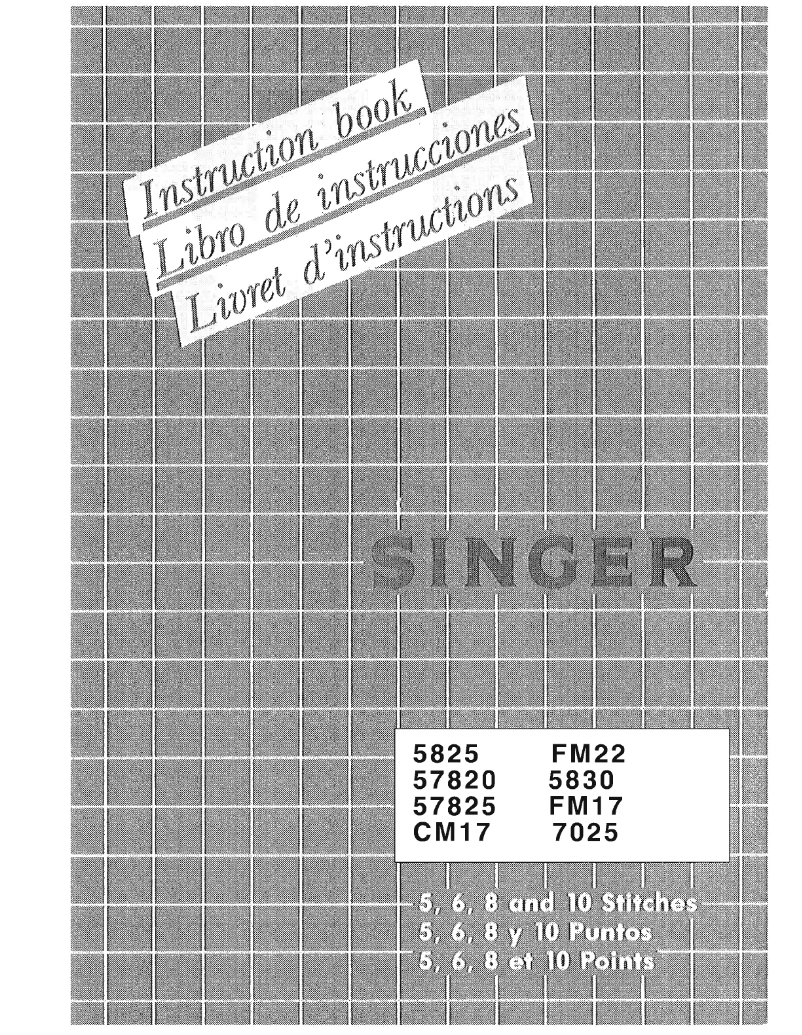 Page 1 de la notice Manuel utilisateur Singer FM17