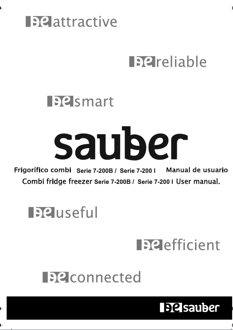 Page 1 de la notice Manuel utilisateur Sauber SERIE 7-200I