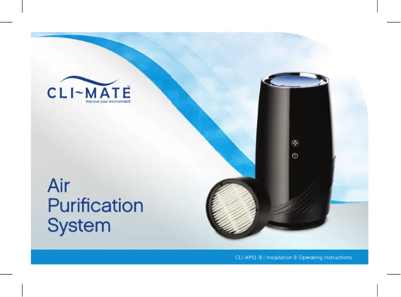 Image de la première page du manuel de l'appareil CLI-AP11