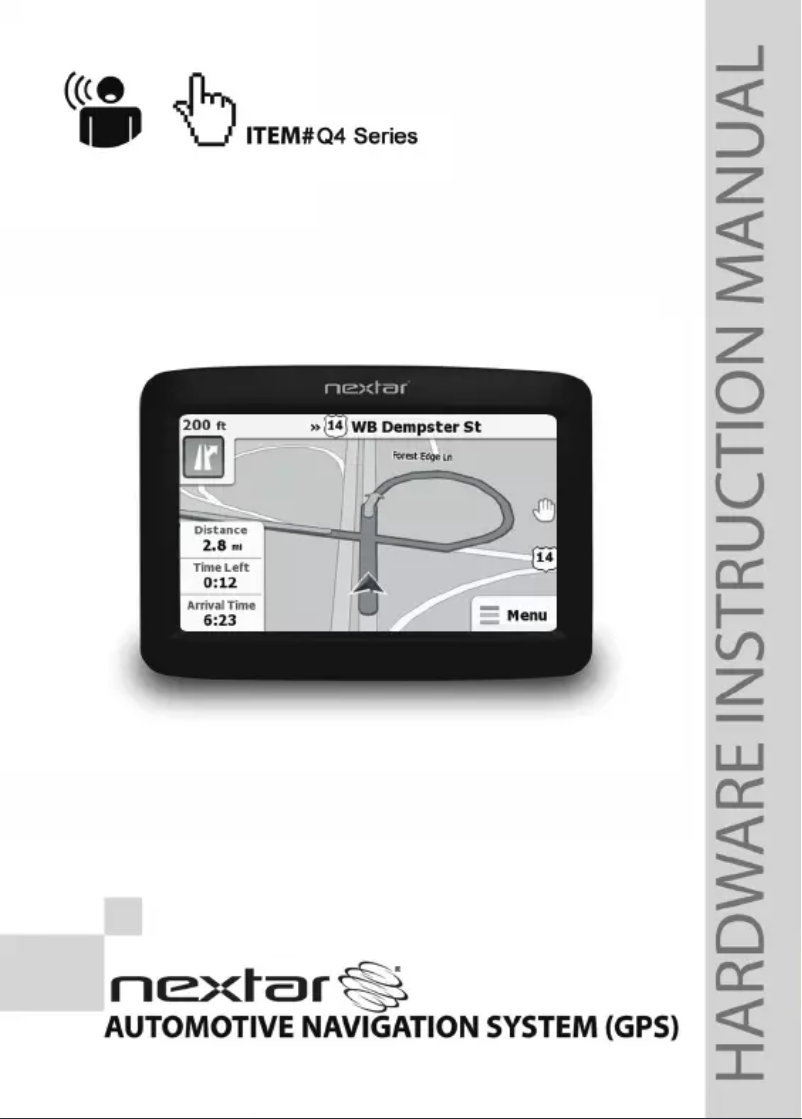 Page 1 de la notice Manuel utilisateur Nextar 43LT