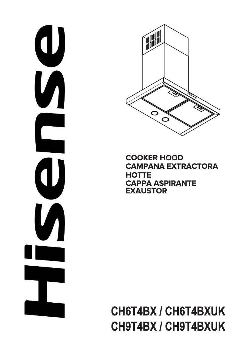 Page 1 de la notice Manuel utilisateur Hisense CH9T4BXUK