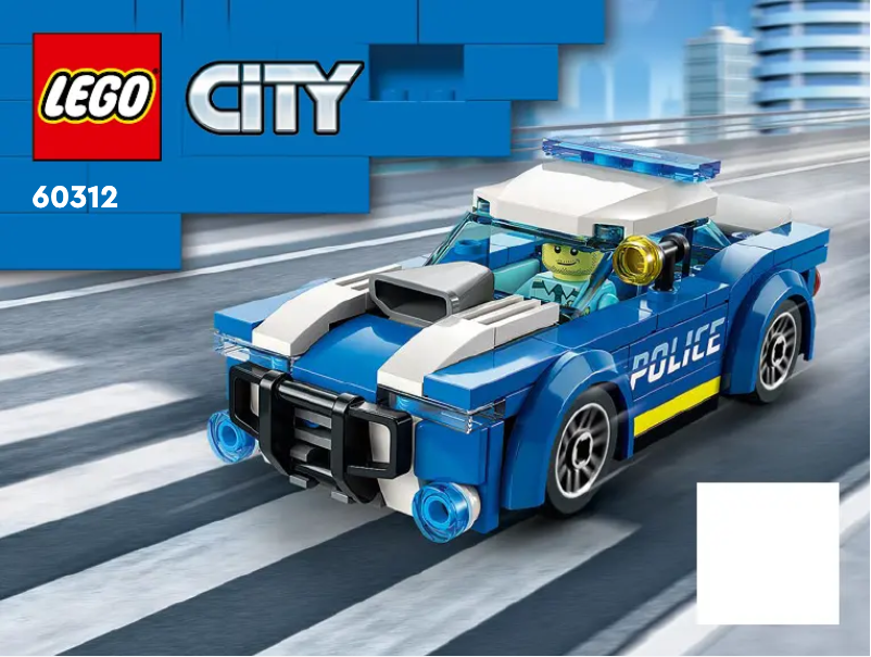 Page 1 de la notice Manuel utilisateur Lego City 60312
