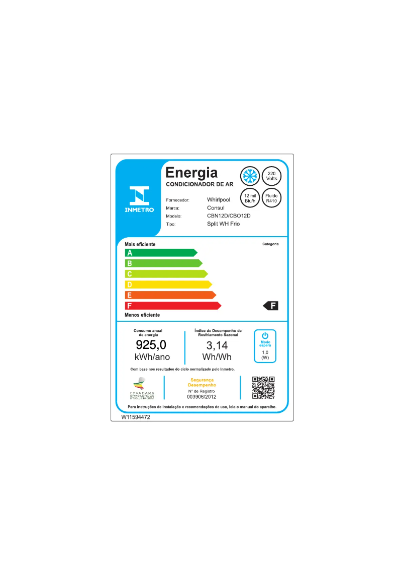 Page n°1 - Manuel utilisateur Consul CBN12DBBCJ