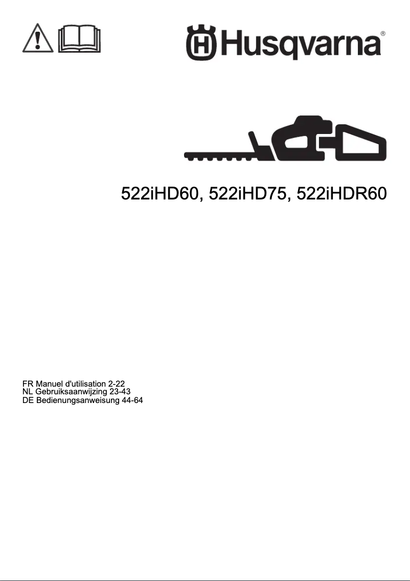 Image de la première page du manuel de l'appareil 522iHD75
