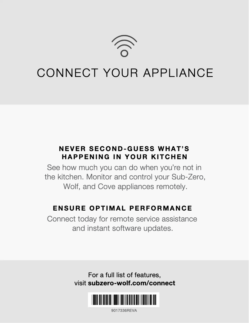 Page n°1 - Manuel utilisateur Wolf M Series DO30CMS