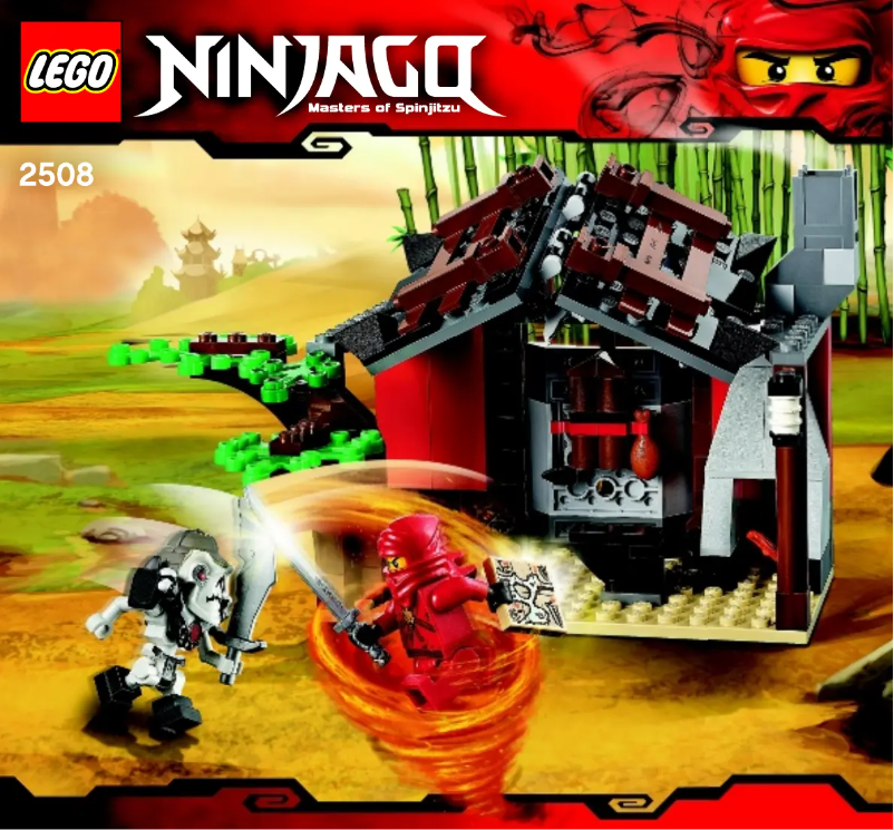 Image de la première page du manuel de l'appareil Ninjago 2508
