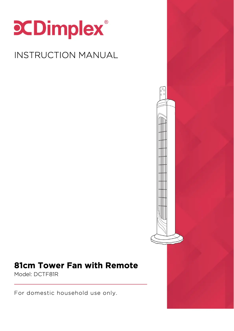 Image de la première page du manuel de l'appareil DCTF92R