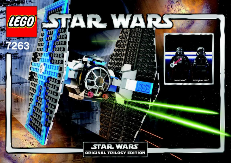 Page 1 of the manual User Manual Lego Star Wars 7263