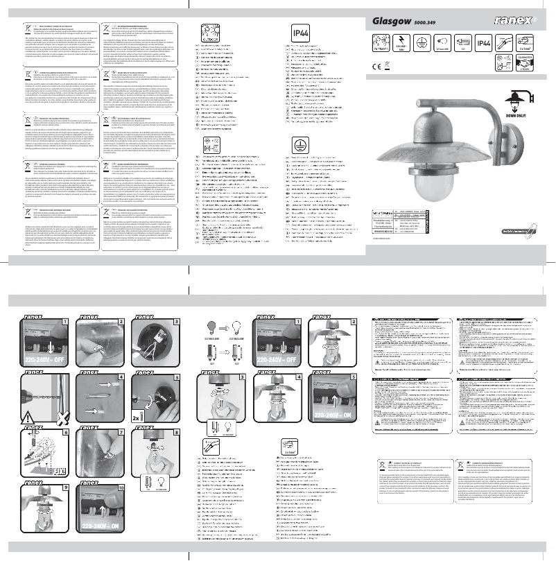 Page n°1 - Manuel utilisateur Smartwares 10.010.67