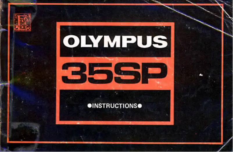 Page 1 de la notice Manuel utilisateur Olympus 35-SP