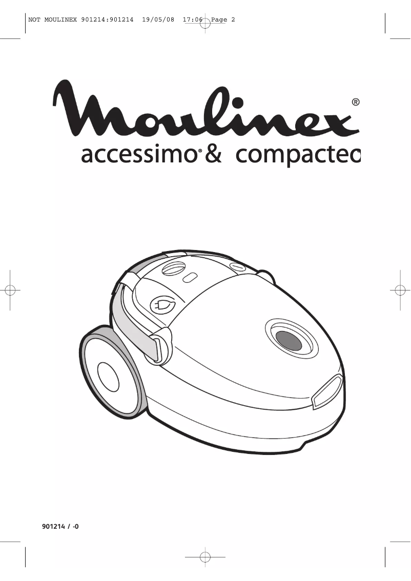 Página 1 del manual Manual de usuario Moulinex Compacteo MO 1555