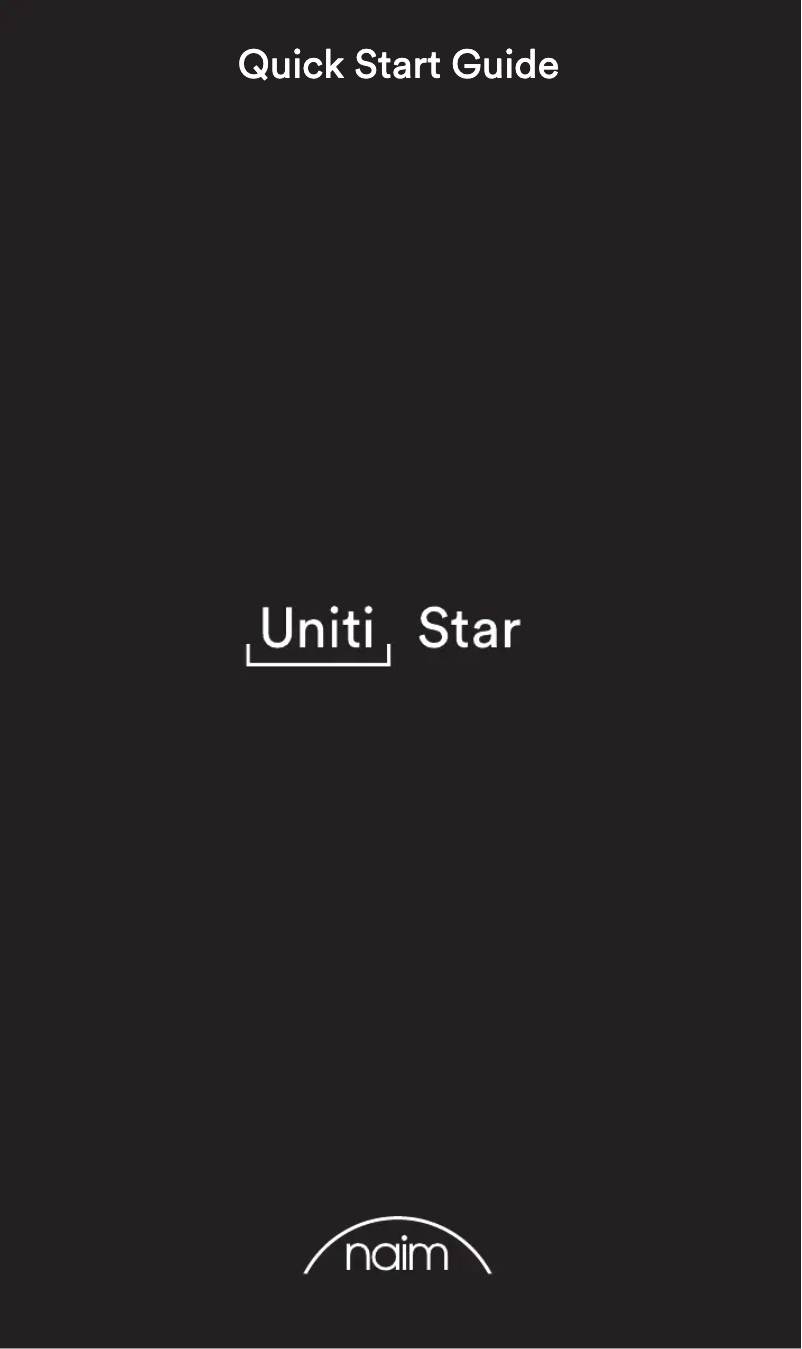 Image de la première page du manuel de l'appareil Uniti Star