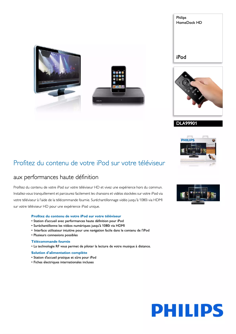 Image de la première page du manuel de l'appareil DLA99901