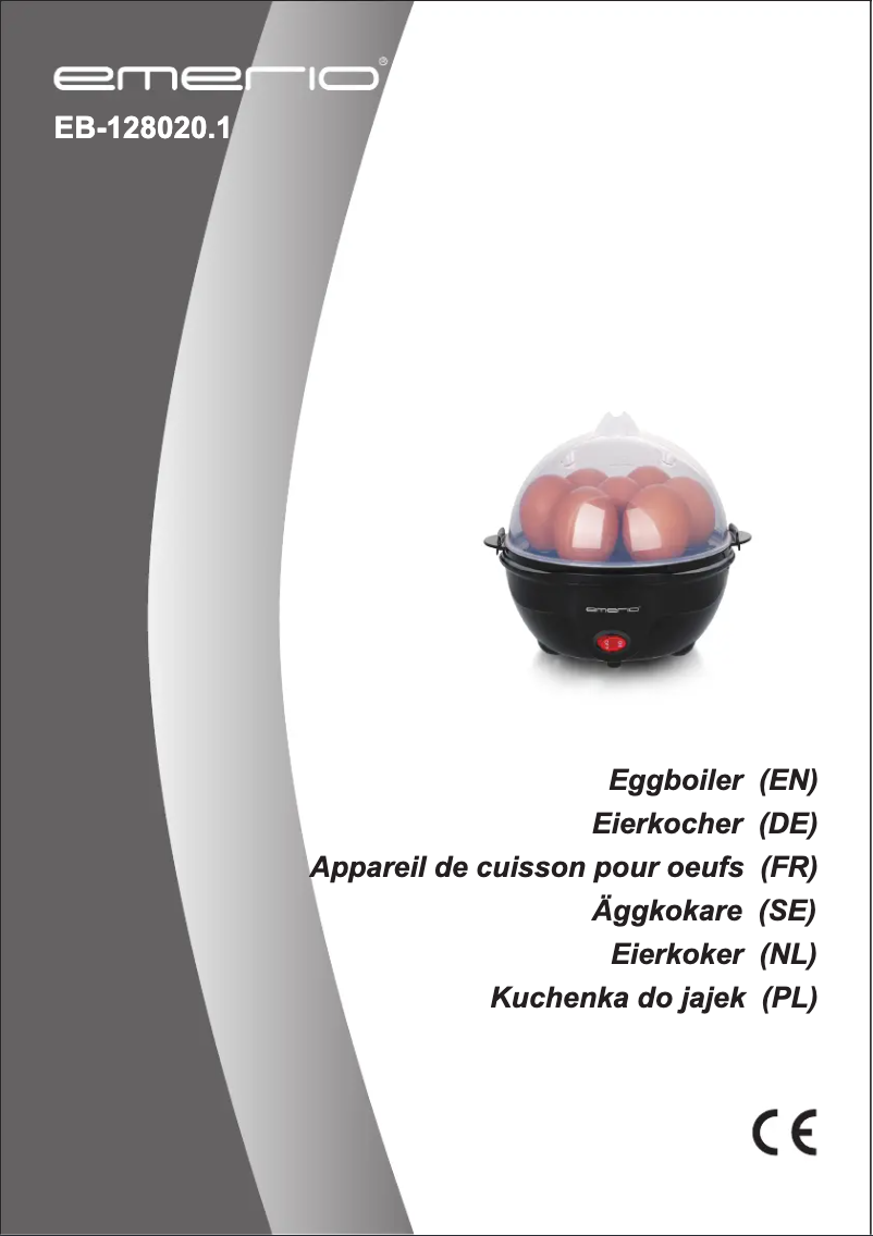 Page 1 de la notice Manuel utilisateur Emerio EB-128020.1